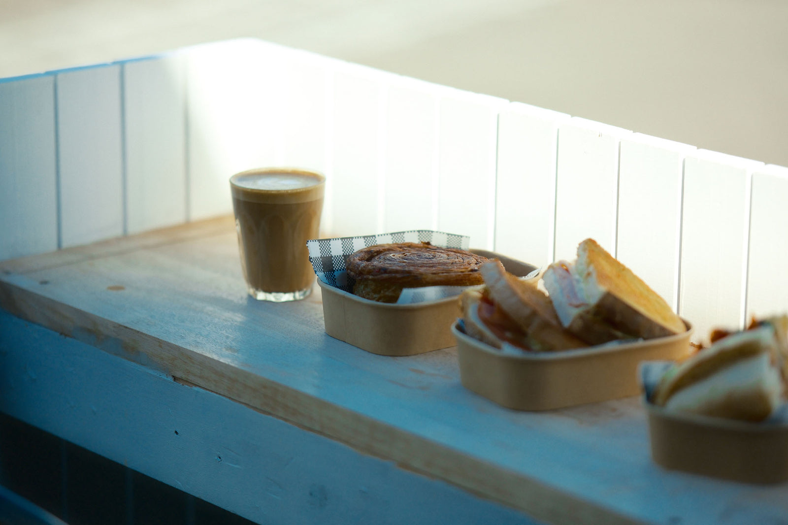 outdoor cafe in Williamstown Bean Stalker