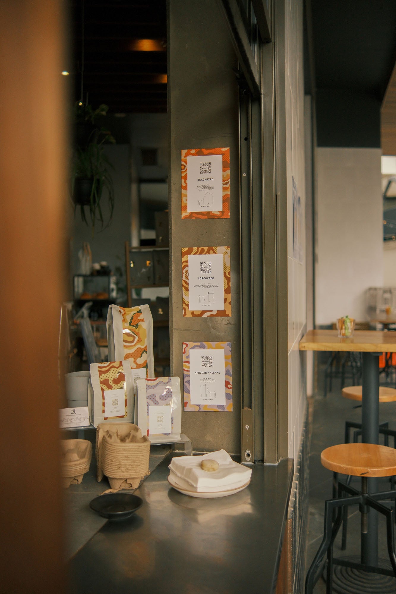 Serving Zest Coffee at HG Newstead